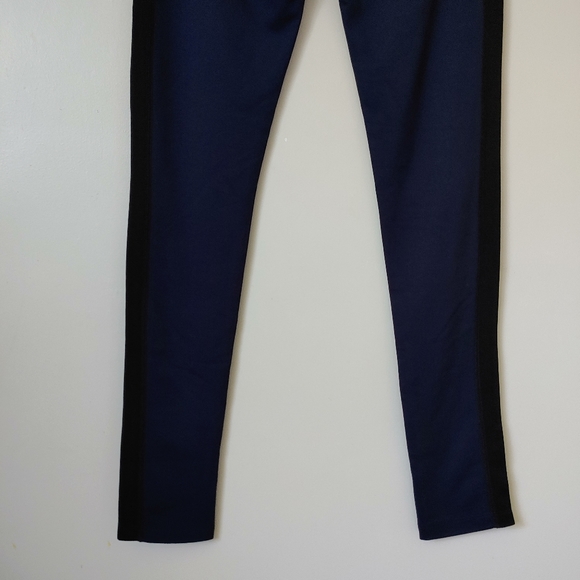 Acne Studios Flo Track Leggings Side Panels Navy Blue Size Small - Picture 10 of 16